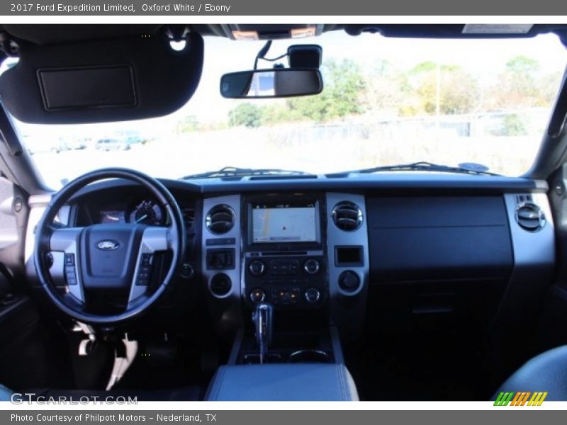 Oxford White / Ebony 2017 Ford Expedition Limited