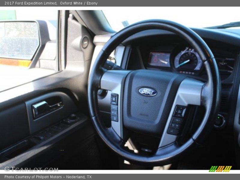 Oxford White / Ebony 2017 Ford Expedition Limited