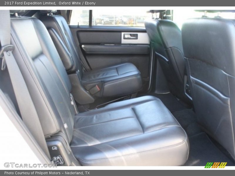 Oxford White / Ebony 2017 Ford Expedition Limited