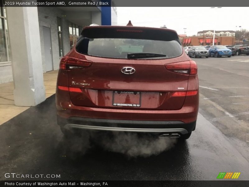 Gemstone Red / Black 2019 Hyundai Tucson Sport AWD