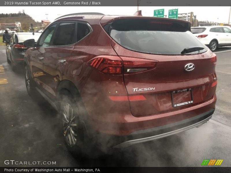 Gemstone Red / Black 2019 Hyundai Tucson Sport AWD