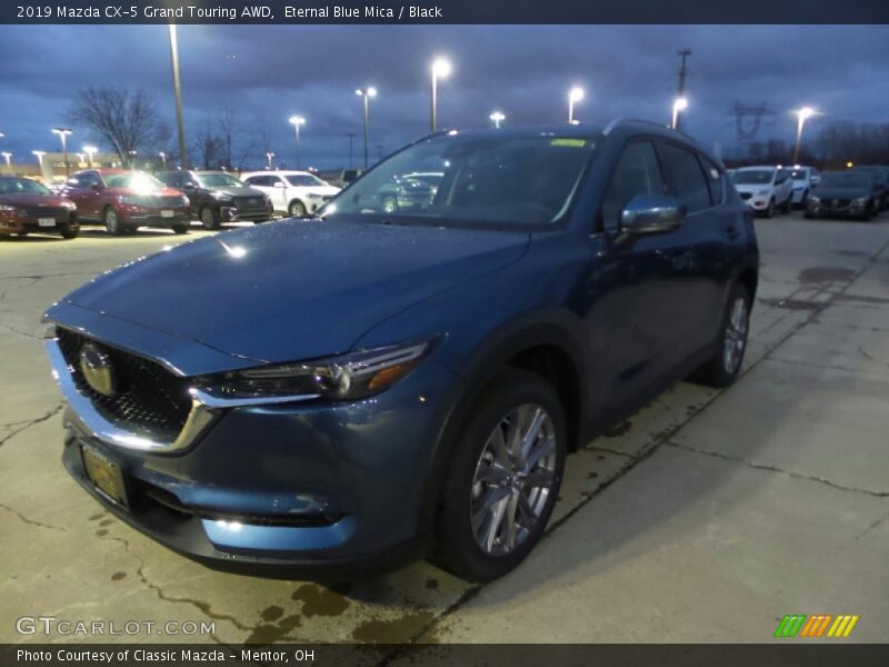 Eternal Blue Mica / Black 2019 Mazda CX-5 Grand Touring AWD