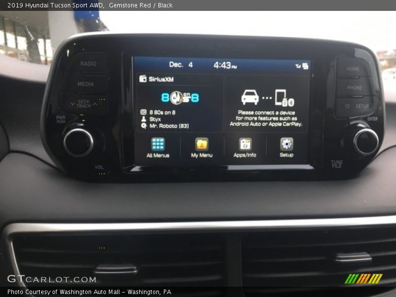 Gemstone Red / Black 2019 Hyundai Tucson Sport AWD