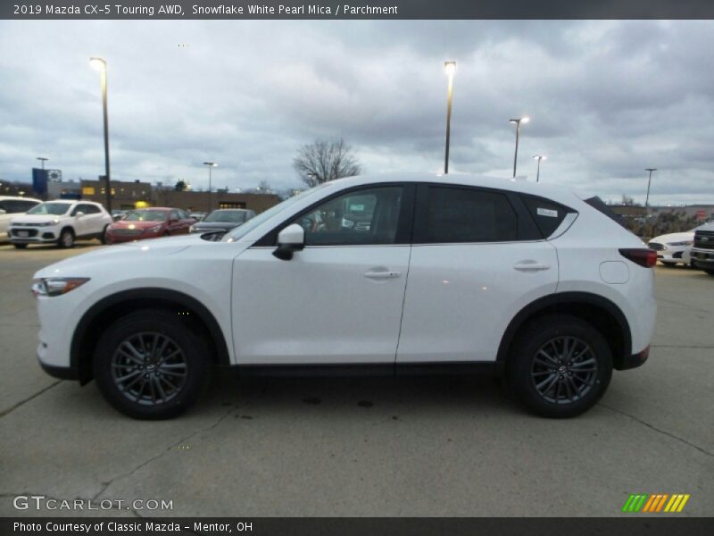  2019 CX-5 Touring AWD Snowflake White Pearl Mica