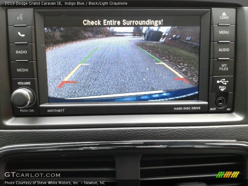 Indigo Blue / Black/Light Graystone 2019 Dodge Grand Caravan SE