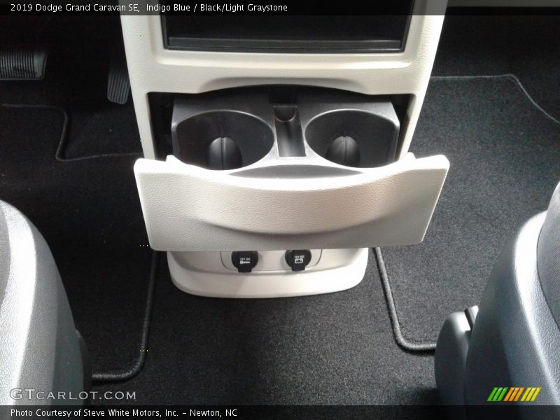 Indigo Blue / Black/Light Graystone 2019 Dodge Grand Caravan SE