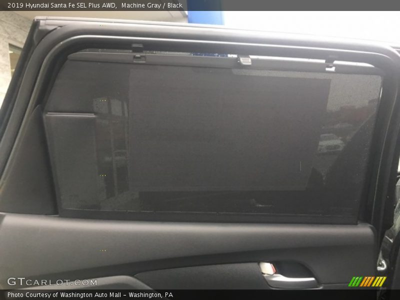 Machine Gray / Black 2019 Hyundai Santa Fe SEL Plus AWD