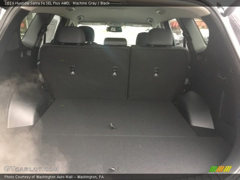 Machine Gray / Black 2019 Hyundai Santa Fe SEL Plus AWD