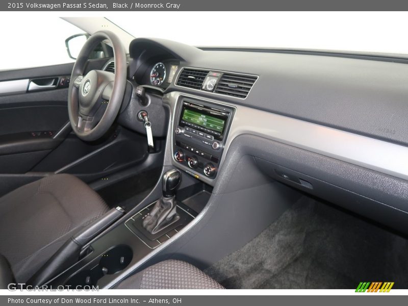 Black / Moonrock Gray 2015 Volkswagen Passat S Sedan