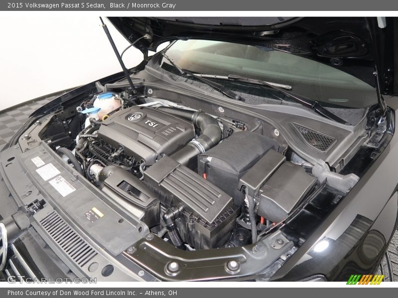 Black / Moonrock Gray 2015 Volkswagen Passat S Sedan