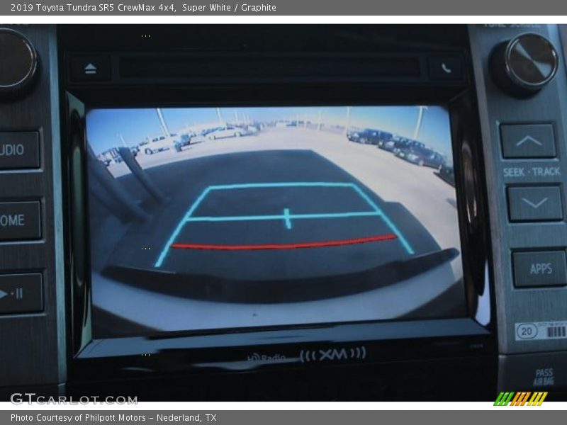Super White / Graphite 2019 Toyota Tundra SR5 CrewMax 4x4