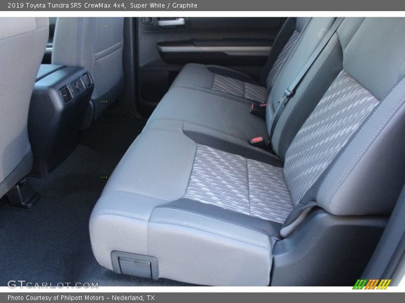 Super White / Graphite 2019 Toyota Tundra SR5 CrewMax 4x4