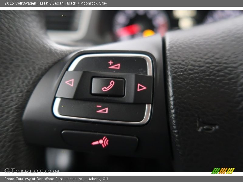 Black / Moonrock Gray 2015 Volkswagen Passat S Sedan