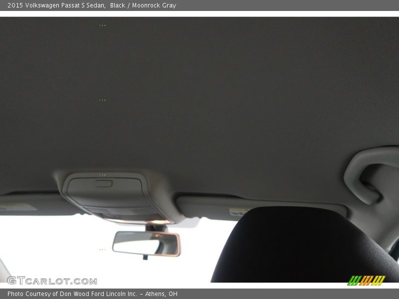 Black / Moonrock Gray 2015 Volkswagen Passat S Sedan
