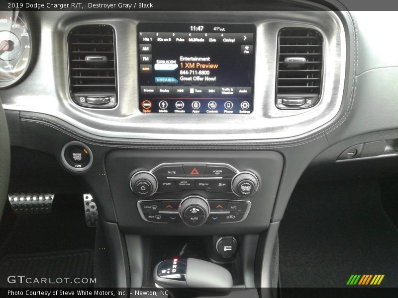 Destroyer Gray / Black 2019 Dodge Charger R/T