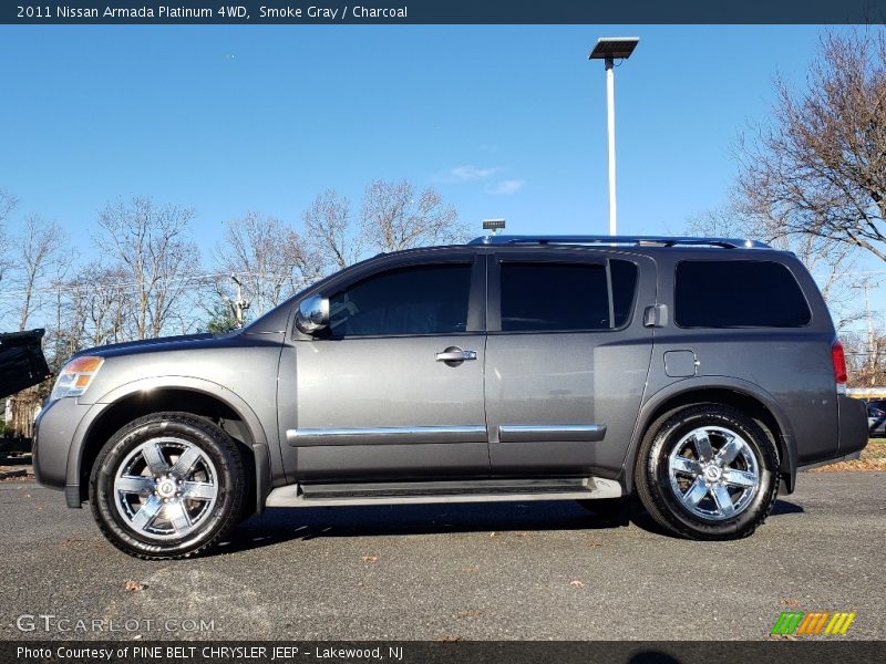 Smoke Gray / Charcoal 2011 Nissan Armada Platinum 4WD