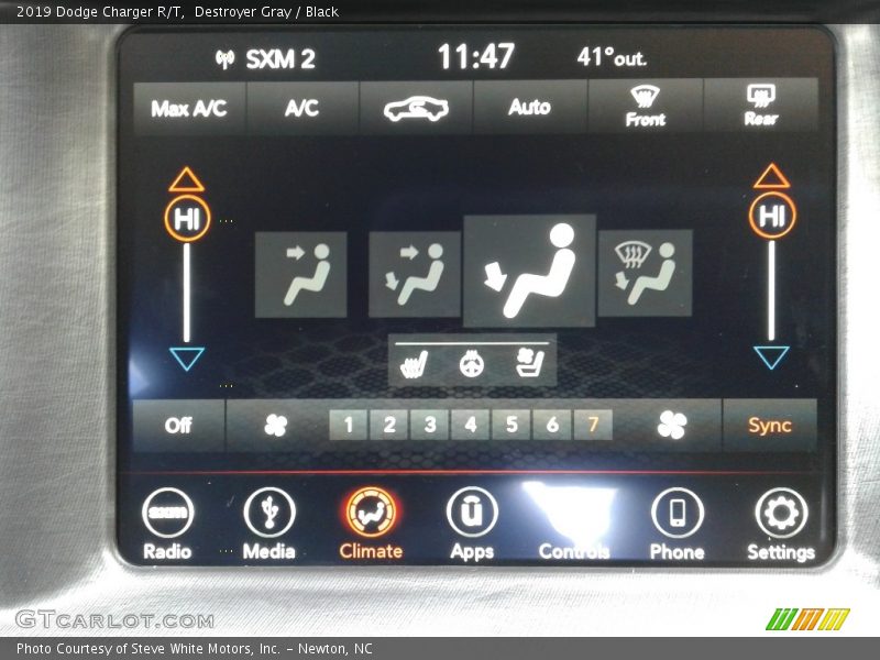 Destroyer Gray / Black 2019 Dodge Charger R/T