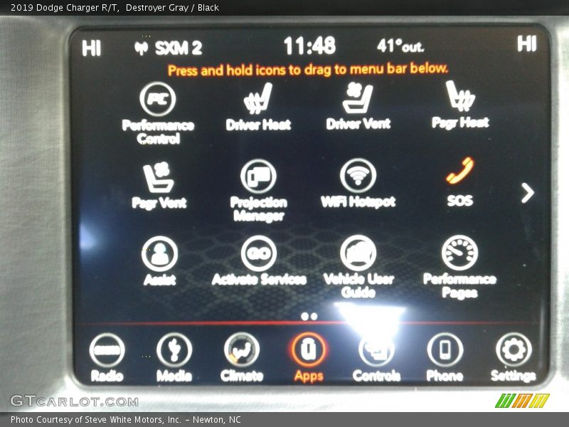 Destroyer Gray / Black 2019 Dodge Charger R/T