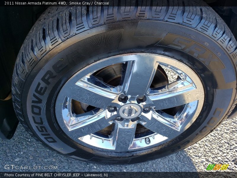 Smoke Gray / Charcoal 2011 Nissan Armada Platinum 4WD