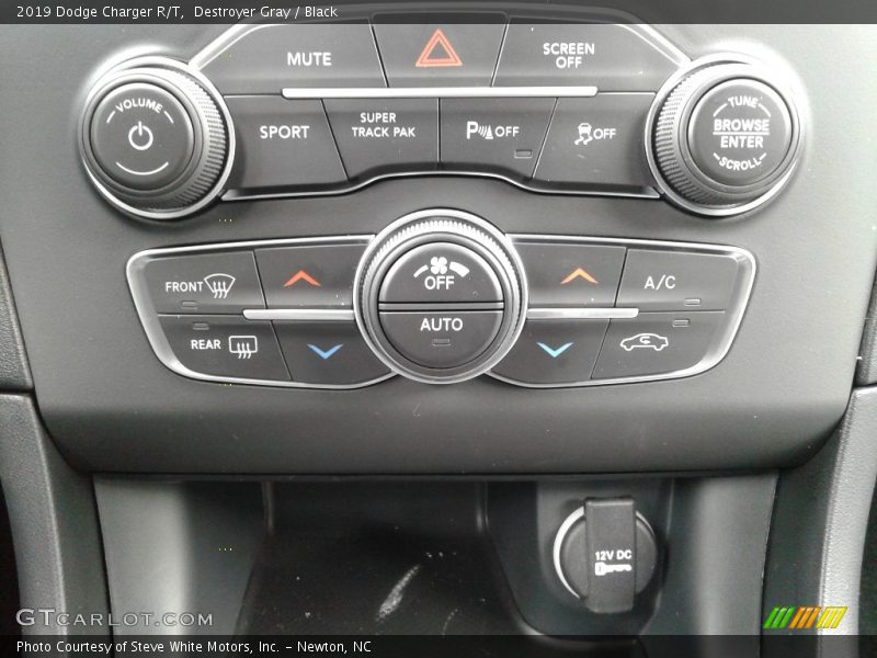 Destroyer Gray / Black 2019 Dodge Charger R/T