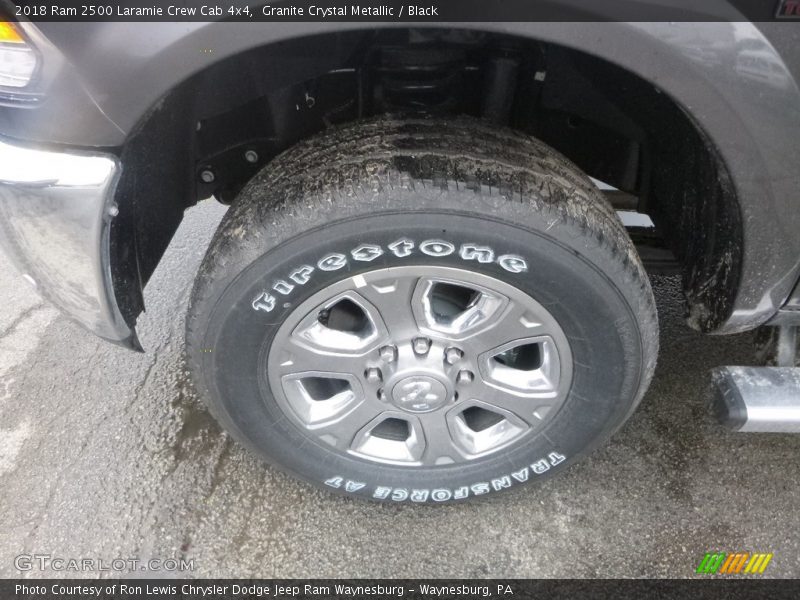 Granite Crystal Metallic / Black 2018 Ram 2500 Laramie Crew Cab 4x4