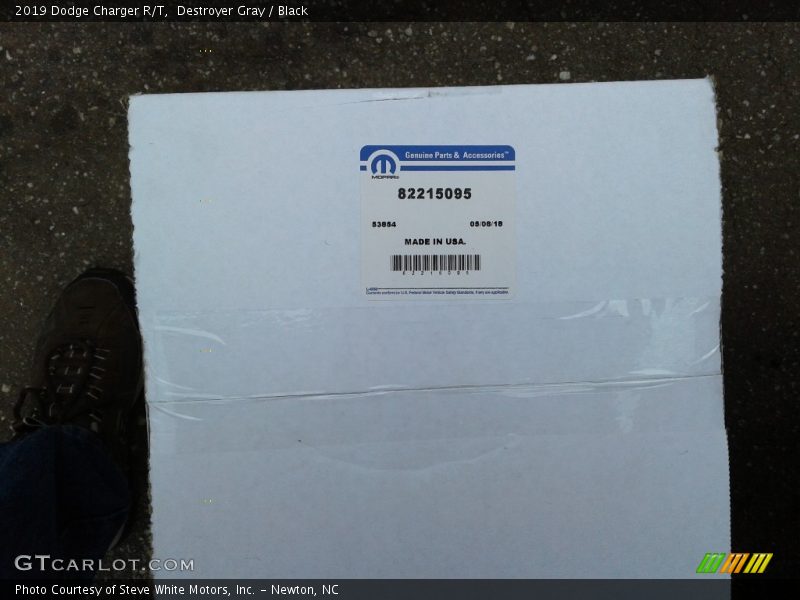 Destroyer Gray / Black 2019 Dodge Charger R/T