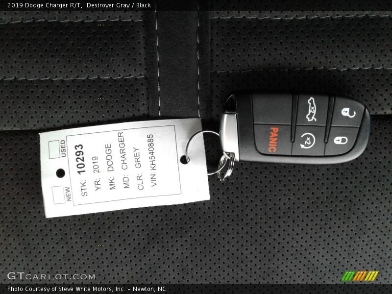 Destroyer Gray / Black 2019 Dodge Charger R/T