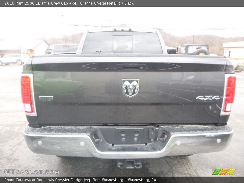 Granite Crystal Metallic / Black 2018 Ram 2500 Laramie Crew Cab 4x4