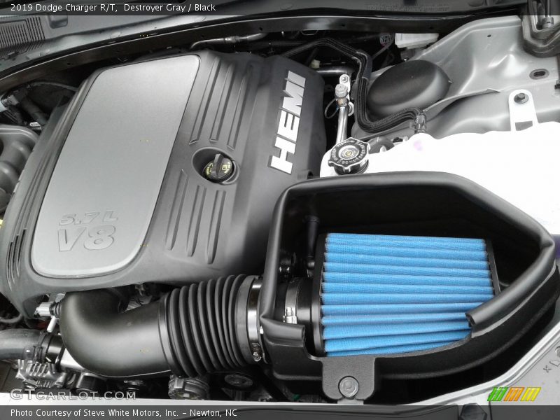 Destroyer Gray / Black 2019 Dodge Charger R/T