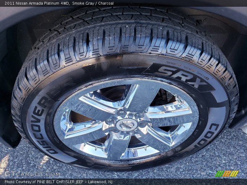 Smoke Gray / Charcoal 2011 Nissan Armada Platinum 4WD