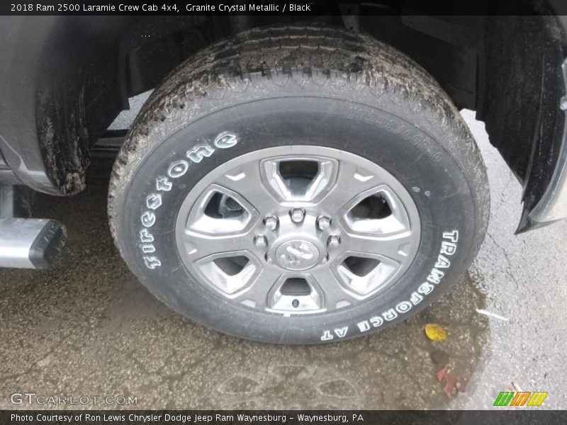 Granite Crystal Metallic / Black 2018 Ram 2500 Laramie Crew Cab 4x4