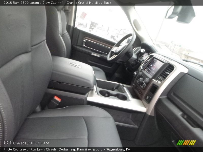 Granite Crystal Metallic / Black 2018 Ram 2500 Laramie Crew Cab 4x4