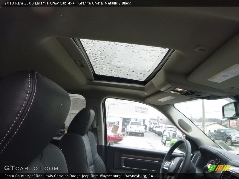 Granite Crystal Metallic / Black 2018 Ram 2500 Laramie Crew Cab 4x4