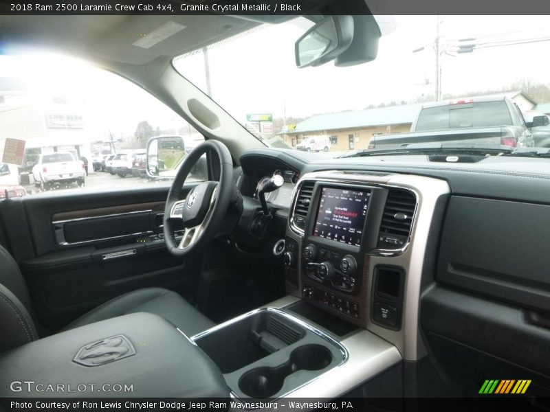 Granite Crystal Metallic / Black 2018 Ram 2500 Laramie Crew Cab 4x4