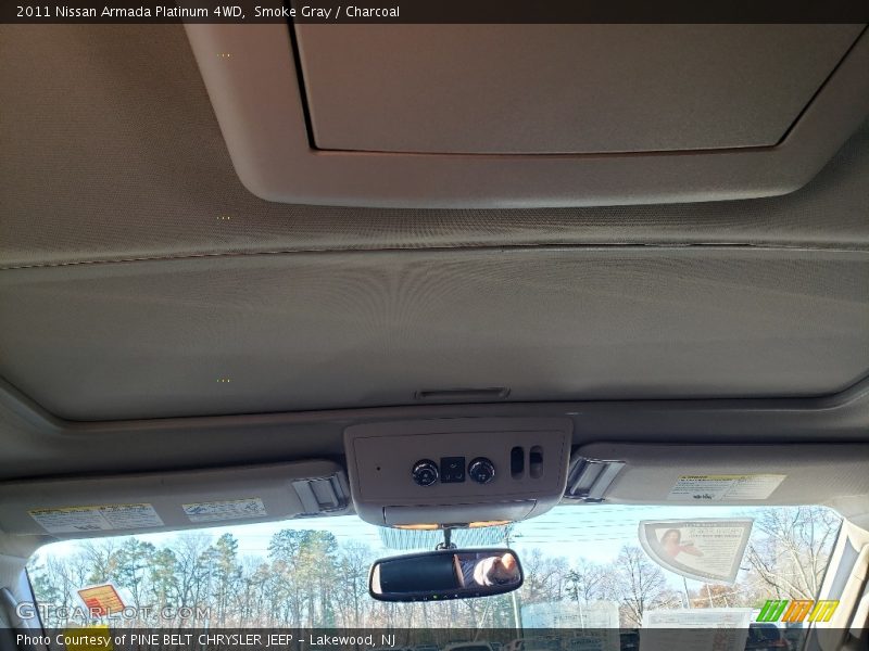 Smoke Gray / Charcoal 2011 Nissan Armada Platinum 4WD