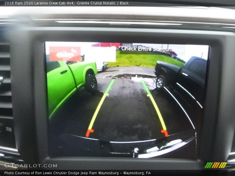 Granite Crystal Metallic / Black 2018 Ram 2500 Laramie Crew Cab 4x4