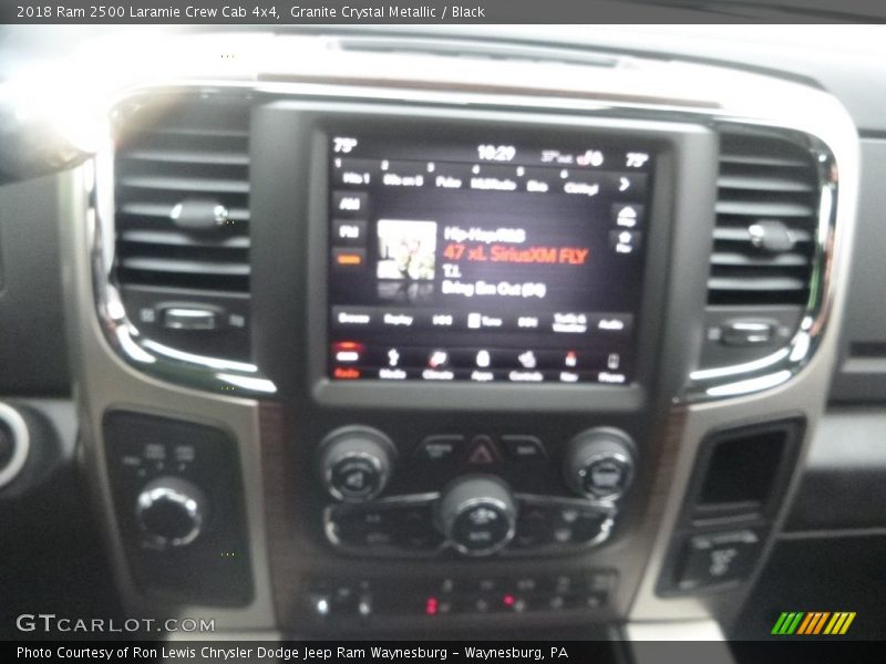 Granite Crystal Metallic / Black 2018 Ram 2500 Laramie Crew Cab 4x4