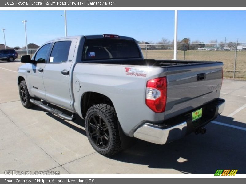 Cement / Black 2019 Toyota Tundra TSS Off Road CrewMax