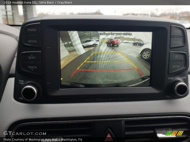 Ultra Black / Gray/Black 2019 Hyundai Kona SEL