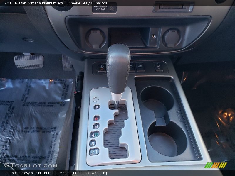 Smoke Gray / Charcoal 2011 Nissan Armada Platinum 4WD