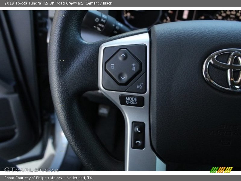  2019 Tundra TSS Off Road CrewMax Steering Wheel