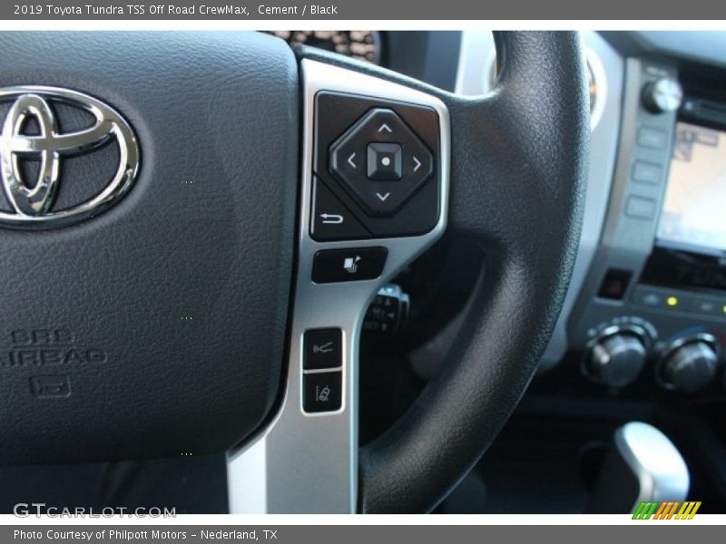  2019 Tundra TSS Off Road CrewMax Steering Wheel