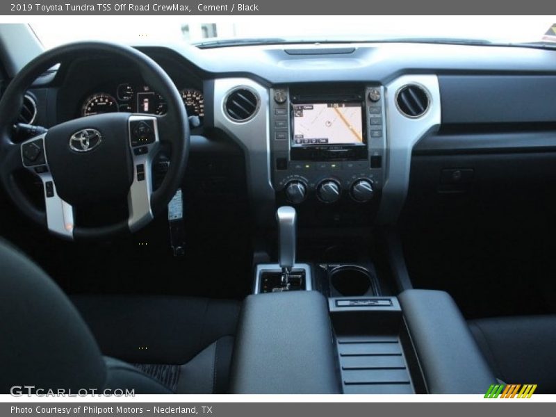 Dashboard of 2019 Tundra TSS Off Road CrewMax