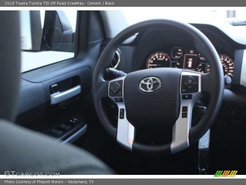  2019 Tundra TSS Off Road CrewMax Steering Wheel