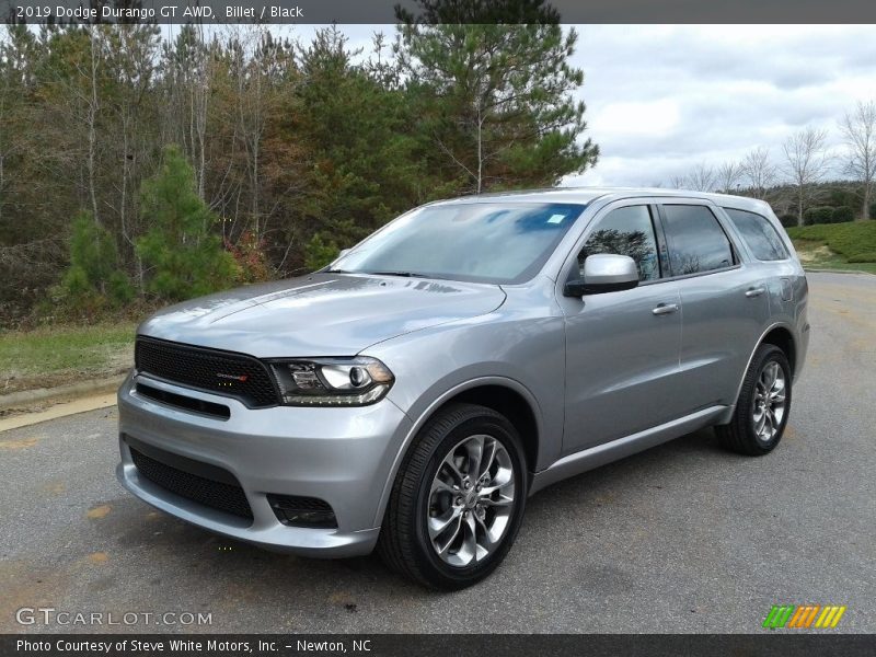 Billet / Black 2019 Dodge Durango GT AWD