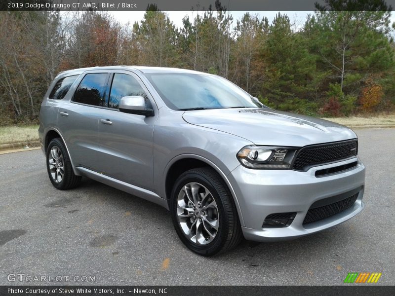 Billet / Black 2019 Dodge Durango GT AWD
