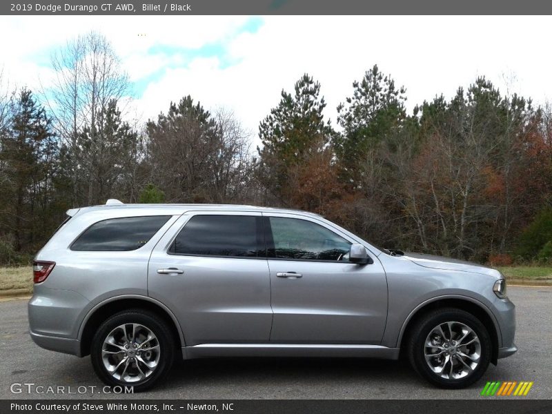Billet / Black 2019 Dodge Durango GT AWD
