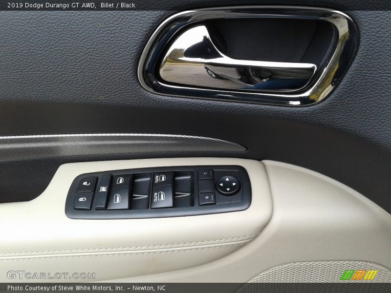 Billet / Black 2019 Dodge Durango GT AWD