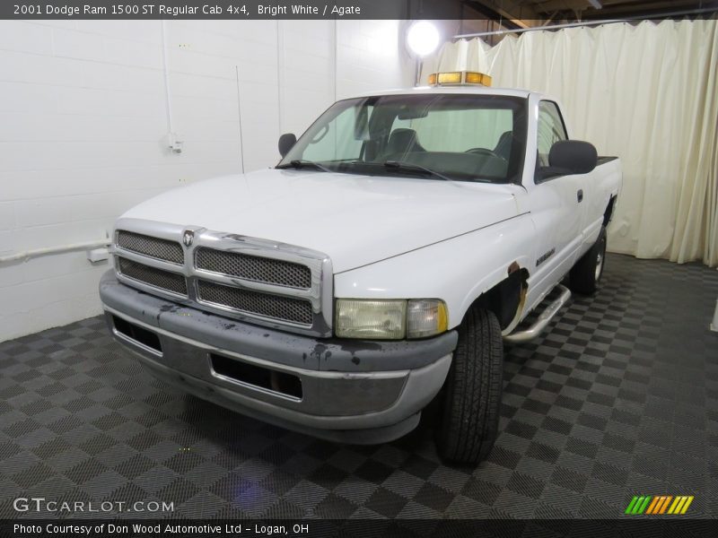 Bright White / Agate 2001 Dodge Ram 1500 ST Regular Cab 4x4