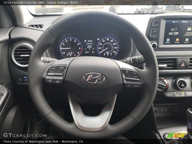  2019 Kona SEL AWD Steering Wheel